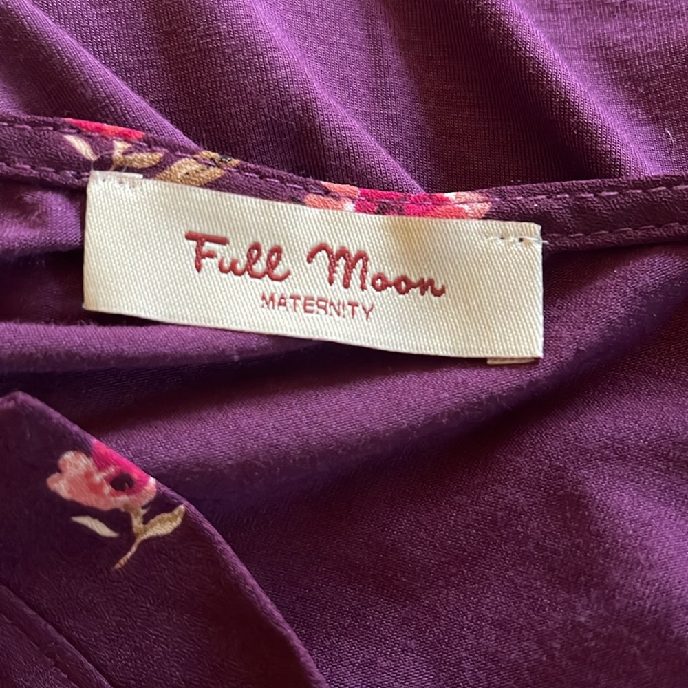 Full moon maternity top / blouse Sz. S - Picture 6 of 11